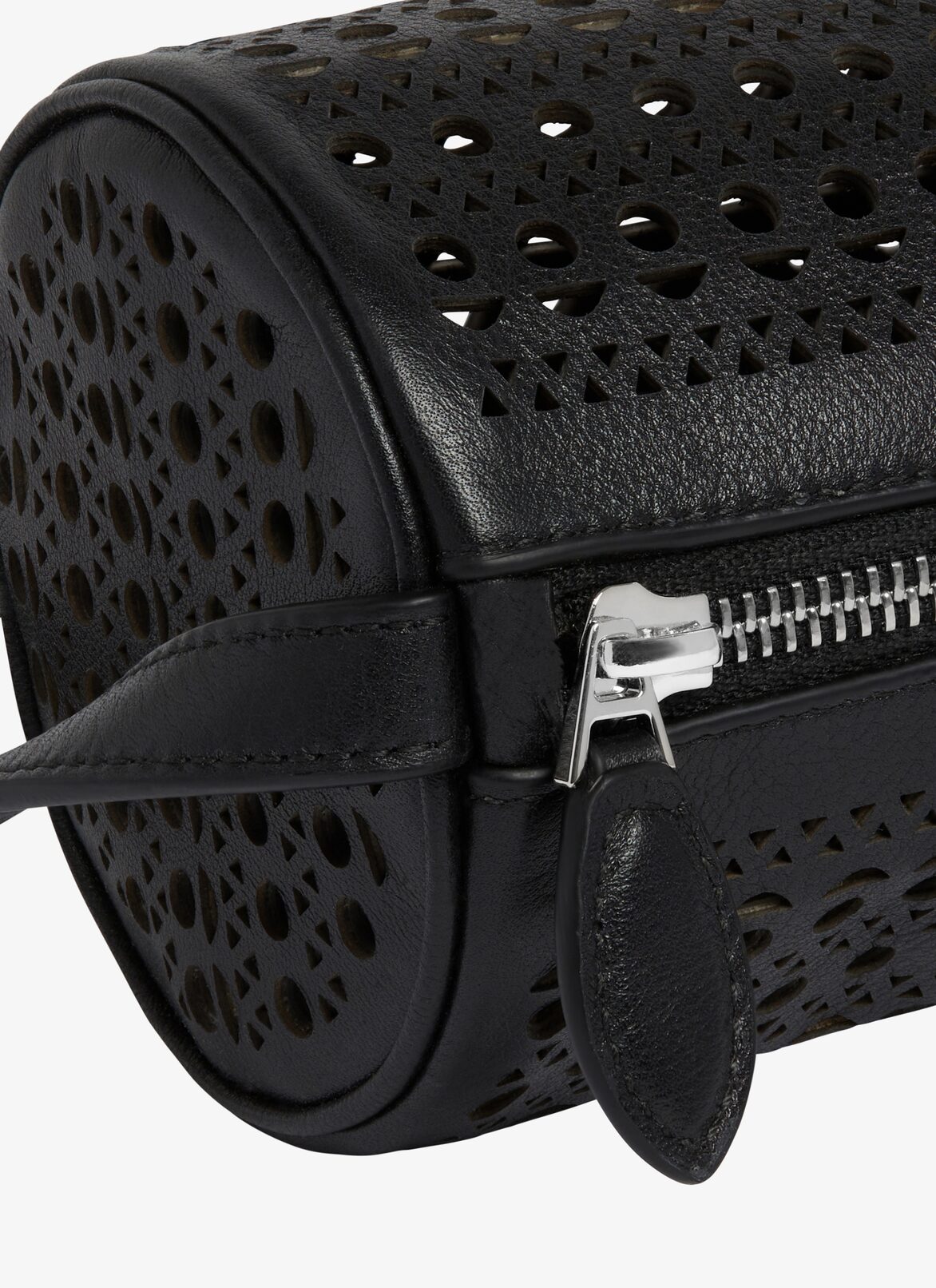 Tube Bag in calfskin ALAÏA BLACK TUBE BAG IN CALFSKIN